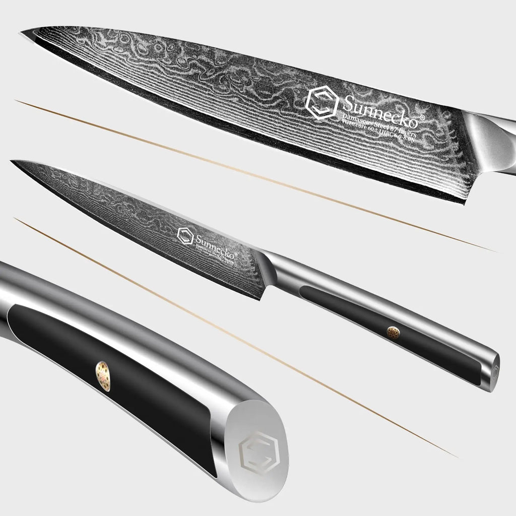 cuchillo de damasco 5 pulgadas