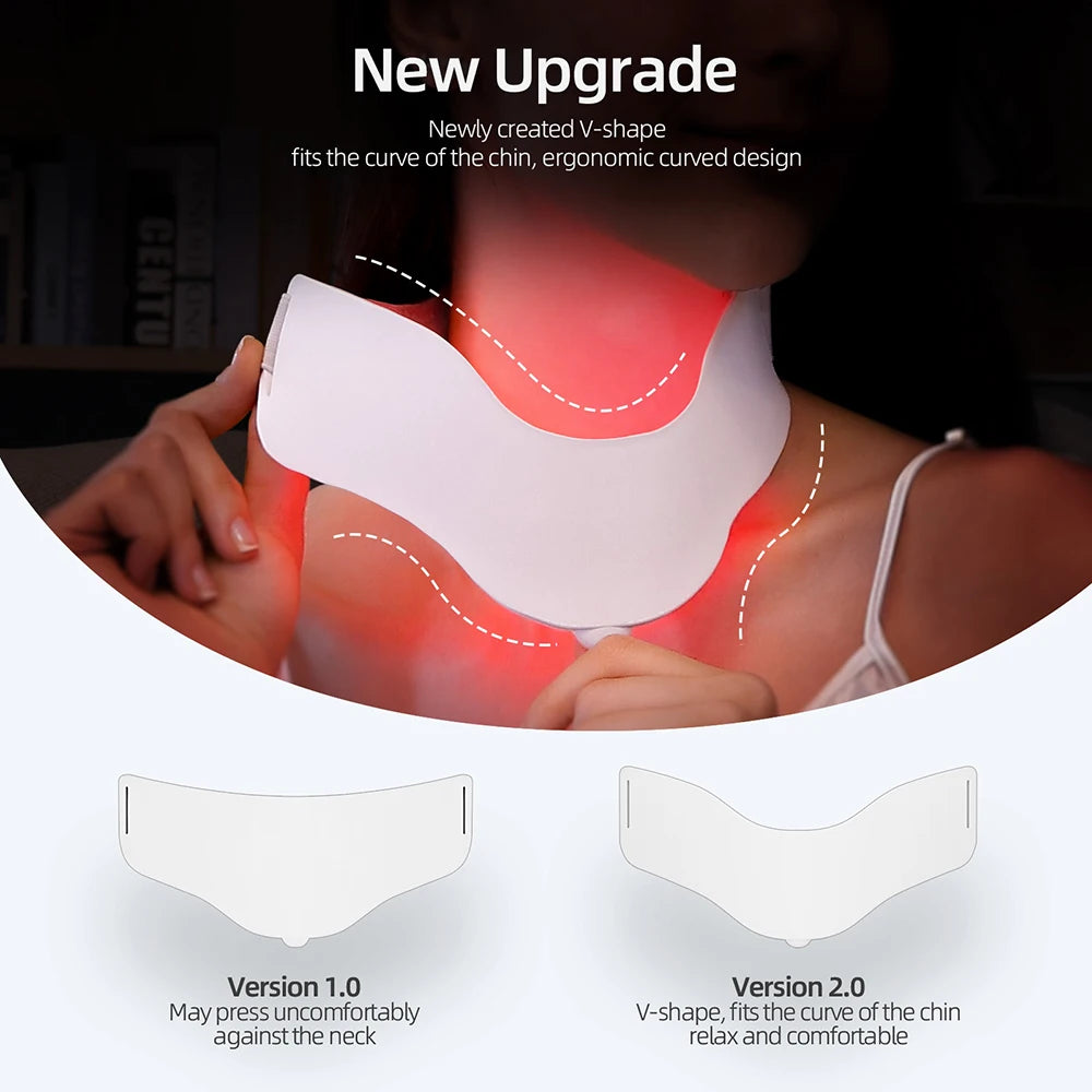 mascarilla  LED colores