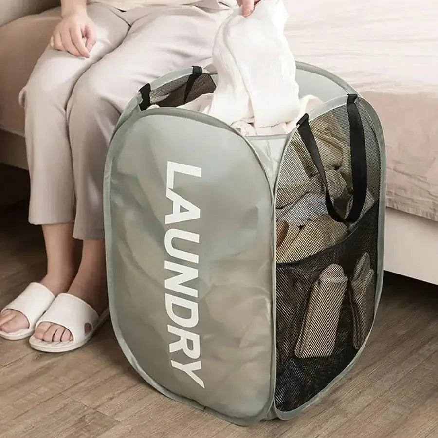 cesta de ropa plegable