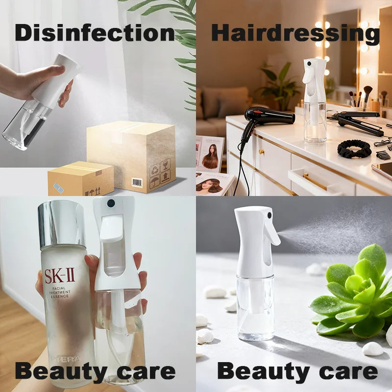 botella spray para cabello 2pcs
